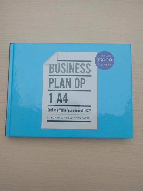 Ellen Leenhouts - Businessplan op 1 A4, Boeken, Wetenschap, Zo goed als nieuw, Sociale wetenschap, Ophalen of Verzenden