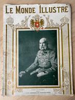 Speciale uitgave LE MONDE ILLUSTRE 1912 oud tijdschrift, Ophalen of Verzenden, Voor 1920, Knipsel(s)