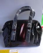 LEUKE NIEUWE LAK HANDTAS * Rood Zwart *, Verzenden, Nieuw, Rood, Handtas