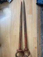 Twee setjes degelijke meerpennen ankerpennen aanlegpennen, Watersport en Boten, Ophalen of Verzenden, Zo goed als nieuw