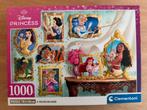 Legpuzzel Clementoni Disney Princess 1000 stukjes, Ophalen of Verzenden, 500 t/m 1500 stukjes, Zo goed als nieuw, Legpuzzel