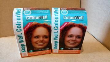 Colourwell natuurlijke haarverf, ook anti-grey  beschikbaar voor biedingen