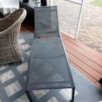 2 verstelbare ligstoelen incl kussens, Ophalen, Gebruikt, Kunststof