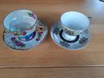 Leuke set van 2x kop en schotel, Huis en Inrichting, Keuken | Servies, Ophalen of Verzenden, Gebruikt, Overige stijlen, Kop(pen) en/of Schotel(s)