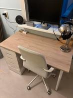 Bureau met ladekast IKEA ALEX 60x118x70, Ophalen, Gebruikt, Bureau