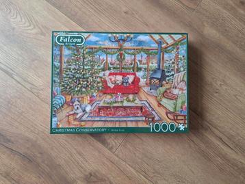 Falcon Christmas Conservatory Puzzel - 1000 stukjes beschikbaar voor biedingen