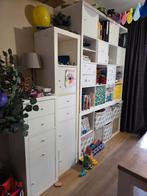 Kallax Kasten met Inzetten, Ophalen, Kunststof, Gebruikt, 200 cm of meer