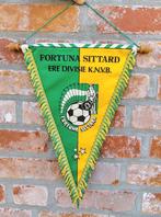 Fortuna Sittard 1970s prachtige vintage vaan vaantje, Ophalen of Verzenden, Zo goed als nieuw