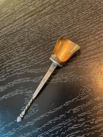 Oud suikerlepeltje met gedetailleerd handvat, Ophalen of Verzenden