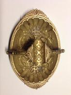 Antieke  bronzen sigarenhouder, Verzamelen, Ophalen, Gebruikt, Asbak