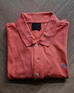 1x gedragen originele Lacoste polo zalm/ oranje mt. 6 / L, Maat 52/54 (L), Lacoste, Oranje, Ophalen of Verzenden