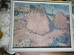 Van Gogh Print - Hooischelven in de Provence, Antiek en Kunst, Ophalen of Verzenden