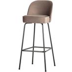 Barkruk Vogue Nougat 80 cm - BePureHome - 60%, Ophalen, 60 tot 90 cm, Nieuw, Metaal