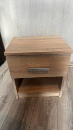 Nachtkastje licht eiken, Ophalen of Verzenden, Zo goed als nieuw, Minder dan 45 cm, Minder dan 55 cm