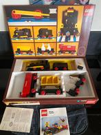 Vintage Lego Trein Set 725, Ophalen of Verzenden, Zo goed als nieuw, Complete set, Lego