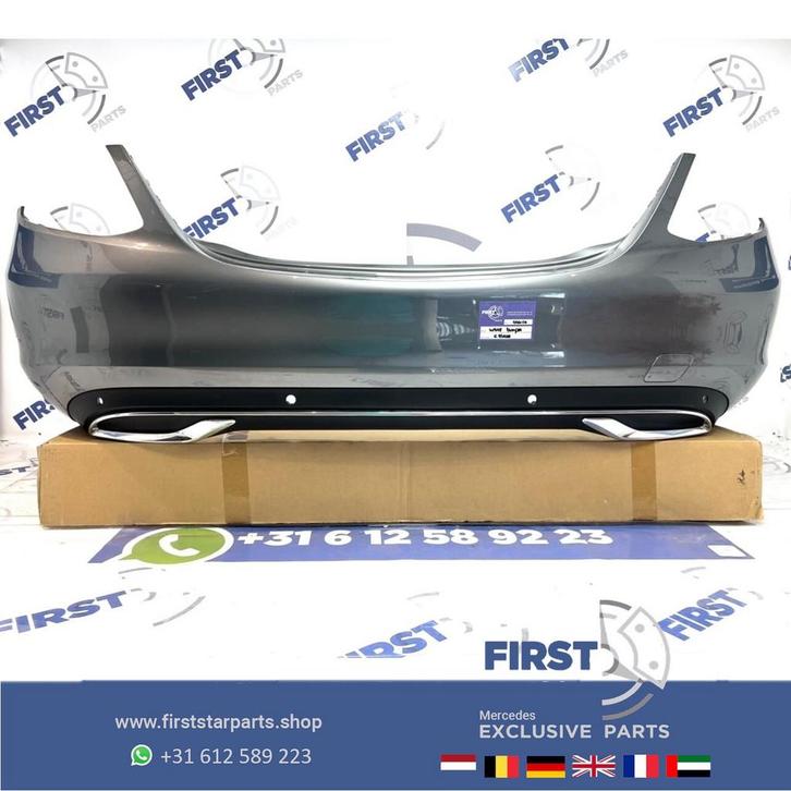 W205 C KLASSE BUMPER ELEGANCE ACHTERBUMPER + DIFFUSER ORIGIN, Auto-onderdelen, Carrosserie en Plaatwerk, Bumper, Mercedes-Benz