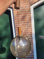 Vintage bollamp jaren 60 bubble glass, Huis en Inrichting, Ophalen, Gebruikt, Minder dan 50 cm