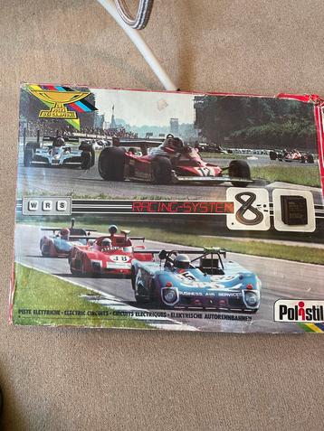 Vintage Polistil Racebaan Racing System 8 beschikbaar voor biedingen