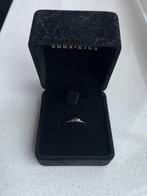 Trio black diamond ring 14 karaat goud Anna + Nina maat 15.5, Sieraden, Tassen en Uiterlijk, Ringen, Gebruikt, Ophalen of Verzenden