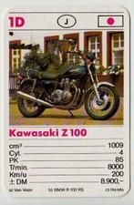 C519 motorkaartje 1d kawasaki z 100, Ophalen of Verzenden, Zo goed als nieuw, Motoren