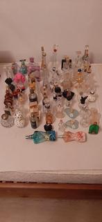 80 parfumflessen, meeste leeg, Ophalen of Verzenden, Gebruikt, Parfumfles