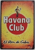 Havana Club Rum reclamebord van metaal wandbord decoratie, Verzamelen, Merken en Reclamevoorwerpen, Reclamebord, Info@deconoord.nl