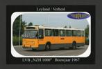 Foto Busvervoer NZH Leyland Verheul 1967., Verzamelen, 1980 tot heden, Foto, Ophalen of Verzenden, Zo goed als nieuw