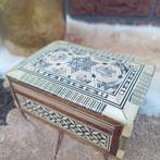 Vintage (sieraden) doosje met Khatam parelmoer inlegwerk, Ophalen of Verzenden