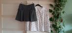 Leuke blouse en rok van Zara maat 164, Ophalen of Verzenden, Zo goed als nieuw