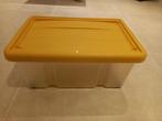 Grote stevige opbergbox met wielen 60x40x27, Ophalen of Verzenden, Gebruikt