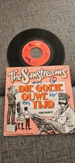 Piraten singel-The Sunstreams-Die goeie ouwe tijd 1985, Ophalen of Verzenden, Gebruikt, Overige formaten, Levenslied of Smartlap