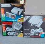 NES, SNES en PS1 Classic Mini bundel., Ophalen of Verzenden, Zo goed als nieuw