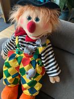 Grote handpop Cleo de Clown 65 cm, Ophalen of Verzenden, Zo goed als nieuw, Overige typen