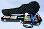 🎸 Hard Rock Poker Set in Guitar-Shaped Case – Collector’s I, Ophalen of Verzenden, Gebruikt