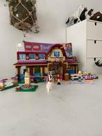 Lego friends Heartlake paardrijclub 41126 COMPLEET, Kinderen en Baby's, Speelgoed | Duplo en Lego, Ophalen of Verzenden, Zo goed als nieuw