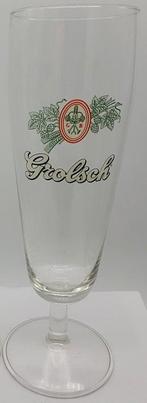 Grolsch Bierglas type Joffer met logo 3 , Verzamelen, Biermerken, Ophalen of Verzenden, Gebruikt, Glas of Glazen, Grolsch