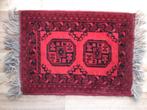 Mooi oud handgeknoopt Perzisch tapijtje uit Iran 52-75 cm., Ophalen of Verzenden