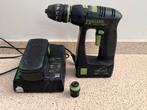 Festool Accu Schroefmachine C12, Doe-het-zelf en Verbouw, Gereedschap | Boormachines, Gebruikt, Variabele snelheid, Ophalen of Verzenden