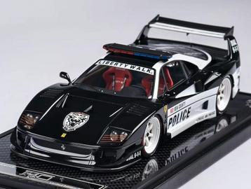 Pre Order VIP Ferrari F40 Police Car 1/30 1:18 Nieuw  beschikbaar voor biedingen