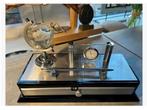 Korting Bureau set kist klok thermometer pen lade wereldbol, Antiek en Kunst, Ophalen of Verzenden