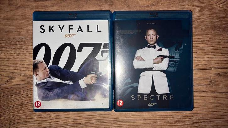 Skyfall en Spectre met Daniel Craig als James Bond., Cd's en Dvd's, Blu-ray, Zo goed als nieuw, Actie, Ophalen of Verzenden