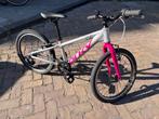 Puku S-Pro 20 meisjes fiets zilver en roze als nieuw, Ophalen, Puky, Zo goed als nieuw, Handrem