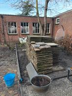 Grindtegels - Tuintegels, Tuin en Terras, Ophalen, Gebruikt, Overige materialen