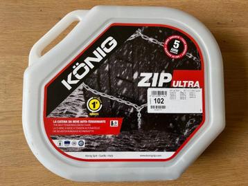 Sneeuwketting - Konig Zipp Ultra 102 - 9mm beschikbaar voor biedingen