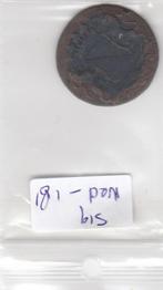 S19-NED-0181 Netherlands 1 Duit Utrecht VG 1790, Postzegels en Munten, Verzenden, Vóór koninkrijk, Overige waardes