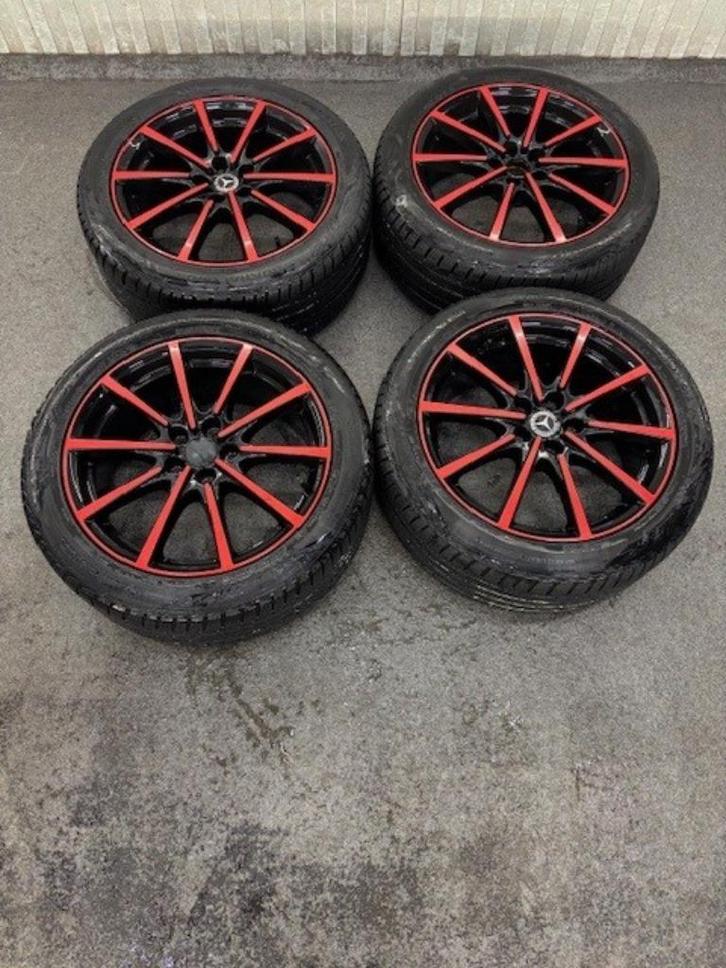 Set 18 inch velgen Mercedes MB Vito / V-klasse / Viano., Auto-onderdelen, Banden en Velgen, Velg(en), Zomerbanden, 18 inch, 245 mm