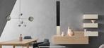 Vloerlamp Marmer Staal, Huis en Inrichting, Lampen | Vloerlampen, 100 tot 150 cm, Metaal, Modern Italiaans design, Zo goed als nieuw