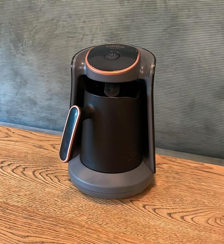 Arzum OKKA Minio Copper - Turkse Koffiemachine | DLS17916, Witgoed en Apparatuur, Koffiezetapparaten, Zo goed als nieuw, Gemalen koffie