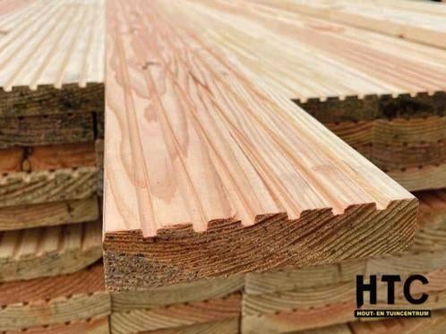 Douglas vlonderplanken A kwaliteit 28x145 voor €2,50 p/m1, Tuin en Terras, Terrasdelen en Vlonders, Nieuw, Hout, Ophalen