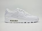 90 DEAL! | Nike Air Max 90 | Leather Triple White | 48,5, Wit, Nike, Nieuw, Ophalen of Verzenden